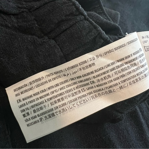 Abercrombie & Fitch Linen-Blend Pull-On Cargo Pant - Picture 11 of 11